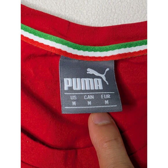 PUMA Ferrari F1 Mission WinNow 2019 Shirt Verrel LeClerc Team Mens Medium Race - Picture 3 of 7